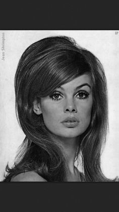 If I go 60s Trek @ Halloween, kinda need the Hair & Makeup too - Sarah  60s makeup Mod Hairstyles, 1960s Makeup, 60s Makeup, 1960s Hair, 60s Look, 60s Hair, Bridget Bardot, 70s Hair