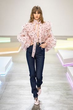 Resort 2025, Mens Accessories Fashion, Pink Blouse