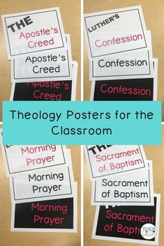 what-are-the-beliefs-of-lutherans Classroom Prayer, Prayers For Kids, Confession Prayer, Desk Tags, Posters Classroom, Homeschool Preschool Curriculum, Teaching Posters, Prayers For Children, Preschool Curriculum