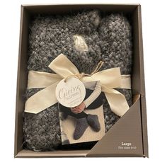 Demdaco Giving Collection Slipper Booties Gift Set Size 9-10 Nib Great Gift! Soft And Comfortable Personalized Slippers, 9 And 10, Gray White, Gift Set, Great Gifts, Slippers, 10 Things, Gifts, Women Shopping