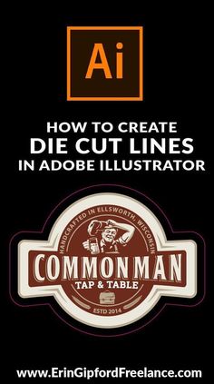 how to create die cut lines in adobe illustrator by eric giordi