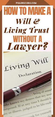 Creating A Will, Will And Trust, How To Write A Will, How To Make A Will, Making A Will, Living Will