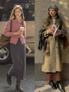 Casual Work Outfits Autumn, 2000s Frazzled English Woman Aesthetic, Modest Asian Fashion, Feminine Outfit Winter, Autumn 2024 Outfits, Street Style Fall 2024, Winter Coffee Date Outfit, First Date Fits, Frazzled English Woman Outfits