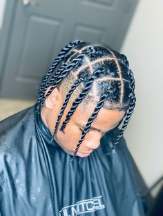 Braids Boys, Weaving Hairstyles, Rope Braided Hairstyle, Cornrow Hairstyles For Men