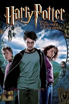 the poster for harry potter and the prisoners of azazra, which features two young men