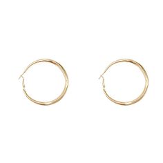 Val Vintage Hoops - Gold Hill Luxe Luxury Tarnish Resistant Round Jewelry, Luxury Gold Plated Tarnish-resistant Hoop Earrings, Gold Hill, Vintage Gold Earrings, Circle Jewelry, Silver Water, Chunky Hoop Earrings, Big Hoop Earrings, Hoops Earrings