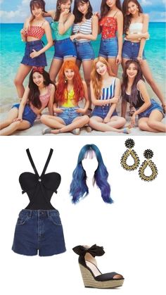 Twice 10 Member Outfits, Kpop Outfit Inspired, Twice Member, Twice Concert, Kpop Concert Outfit, Blackpink 5th Member, Outfit Kpop