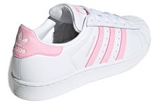 Adidas Womens WMNS Superstar 'True Pink' Footwear White/Pink/White FU7444 2023 Clothes, Adidas White Shoes, Adidas Og, Jeans Outfit Women, Adidas Womens, Outfit Women, Pink Adidas, Jeans Outfit, Sneaker Collection