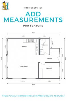 the floor plan for a room with measurements and measurements on it, including an apartment