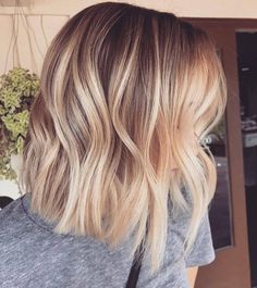 Longbob Hair, Balayage Straight, Balayage Straight Hair, Blonde Short, Brunette Balayage, Warm Blonde, Dark Hair With Highlights, Balayage Blonde, Balayage Hair Blonde