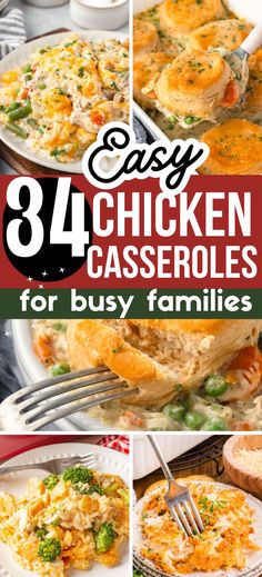 easy chicken casseroles for busy families