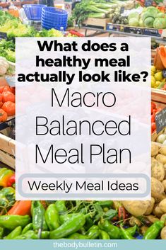 Maintain Weight Meal Plan, Micro Meal Plan, Macro And Micro Meal Plan, Nutritionally Balanced Meal, Balanced Daily Meal Plan, Daily Macro Meal Plan, How To Create A Balanced Meal, Macro Based Meal Plan, Macro Diet Meal Plan For Beginners