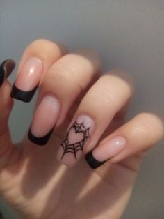 Aesthetic Star Nail Designs, Acrylic Nail Set, Gothic Nails, Lace Nails, Grunge Nails, Simple Gel Nails, Girly Acrylic Nails, Coquette Y2k