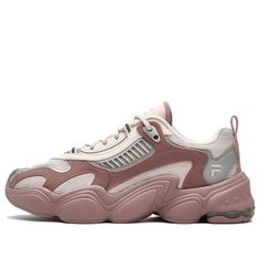 (WMNS) FILA FUSION Tenacity Sneakers 'Pink White' T12W331612FSD Pink Low-top Chunky Sneakers With Rubber Sole, Pink Chunky Sneakers For Streetwear, Casual Pink Chunky Sneakers For Streetwear, Pink Chunky Sneakers For Sports With Rubber Sole, Pink High-top Chunky Sneakers With Rubber Sole, Pink Chunky Sneakers With Rubber Sole For Sports, Pink Lace-up Chunky Sneakers For Streetwear, Pink Casual Chunky Sneakers With Rubber Sole, Casual Pink Chunky Sneakers With Rubber Sole