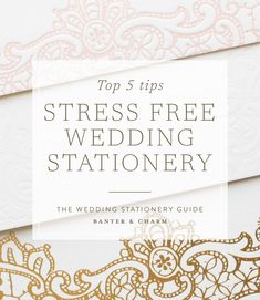 tips for stress free wedding stationery Wedding Stationery Timeline, Classic Invitation, Timing Is Everything, Classic Wedding Invitations