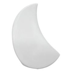 a close up of a white urinal on a white background