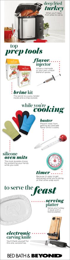 an info sheet describing the different types of food in this image and how to use it