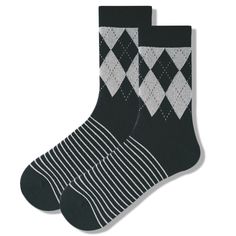 Plaid Men's Socks Tube Socks Cotton Socks – OXknit