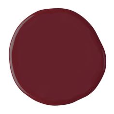 a dark red color is shown in this image, it looks like an oval shape