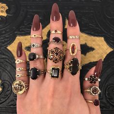 Hades Jewelry, Earth Outfits, Indie Jewelry, Mia 3, Nail Jewelry, Dope Jewelry, Pretty Jewelry, Funky Jewelry, Jewelry Lookbook