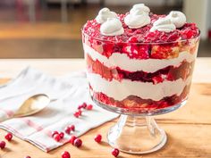 This Delightfully Easy Make-Ahead Dessert Deserves a Spot on Your Holiday Table Holiday Trifle, Angel Food Trifle, Whipped Mascarpone, Serious Eats Recipes, Cranberry Jam, Thanksgiving 2024, Make Ahead Desserts, Trifle Recipe