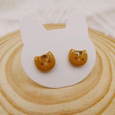 Paw-sitively charming, these cat ear stud earrings are the purr-fect accessory for any cat lover! Crafted from high-quality silver, they feature a playful and sweet design that captures the whimsical essence of feline ears. You can even customize the color to match your beloved kitty's unique hue, adding a personal touch to these already delightful earrings. How to Customize: *Describe the Color or Send a Photo: When placing your order, provide a description of your cat's fur color or send me a Customized Earrings, Cat Ear, Resin Coating, Ear Stud, Custom Earrings, Color Samples, Ear Studs, Cat Ears, Earring Gifts