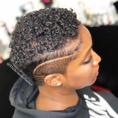 Twa Hair, Natural Hairstyles For Short Hair, Short Hair Designs, Short Shaved Hairstyles, Shaved Hair Designs, Twa Hairstyles, Tapered Natural Hair, Natural Hair Cuts, Natural Hair Short Cuts