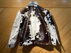 Hair-on Cowhide Leather Jacket, Premium Handmade Quality, Statement Outerwear Piece Cow Pony Skin Leather Jacket - Etsy Cow Jacket, Cowboy Attire, Brindle Cowhide, Mens Leather Pants, Leather Toiletry Bag, Real Leather Bags, Cowhide Bag, Leather Apron, Leather Duffle Bag