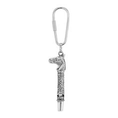 This animal key chain is a unique, must-have accessory for any horse lover. This animal key chain is a unique, must-have accessory for any horse lover.  Dimensions: 4.9 in. x .8 in. Metal: alloy Plating: silver tone Finish: antiqued Size: One Size. Color: Grey. Gender: unisex. Age Group: adult. Material: Plastic. Horse Lover, Key Fob, Key Chain, Gender Female, Women's Accessories, Silver Tone, Age Group, Horses, Plating