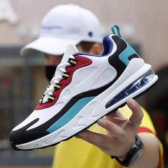 Category:Sneakers; Upper Materials:Tissage Volant; Season:Summer,Spring; Gender:Men's; Activity:Running; Toe Shape:Round Toe; Style:Casual; Occasion:Outdoor,Daily; Closure Type:Lace-up; Function:Breathable; Pattern:Color Block; Listing Date:03/20/2023; 2024 Trends:Flyknit Shoes,Comfort Shoes,Sporty Look; Foot Length:; SizeChart1_ID:2:175103; Size chart date source:Provided by Supplier.; US Size:; UK Size:14.5; EU Size:50 Colored Sneakers, Work Sneakers, Mens Leather Sandals, Men’s Boots, Closed Toe Sandals, Cycling Shoes, Casual Athletic, Sneakers Online, Sporty Look