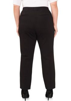 Effortlessly chic, these leggings from CeCe are a must-have. | CeCe Women's Plus Size Combo Leggings, Black, 3X Must Haves, Leggings, Plus Size, Black