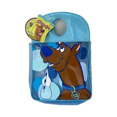 Very cute and practical handbag to accompany you on that beach outing or vacation trip. Measures approx 10"W x 14"H, features a semi clear strong vinyl/nylon material with Scooby Doo print artwork. Age Group: adult. Fun Plastic Travel Bags, Fun Travel Bags Made Of Plastic, Scooby Doo Accessories, Scooby Doo Car Accessories, Loungefly Scooby Doo, Scooby Doo Collection, Scooby Doo Dog Collar, Funky Purses, Beach Outing