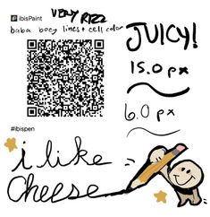 a qr code with a monkey holding a piece of bread in it's mouth