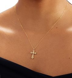 Gold Certificate, Gothic Crosses, Gold Cross Pendant, Handcrafted Necklace, Diamonds And Gold, Gold Cross, Affordable Jewelry, Gothic Jewelry, Cross Pendant