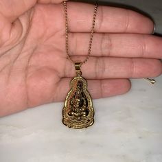 Gold Bubble Buddha Necklace Spiritual Buddha, Buddha Jewelry, Gold Bubbles, Buddha Necklace, Baddie Tips, Witchy Jewelry, Spiritual Jewelry, Womens Jewelry Necklace, Gold Jewelry