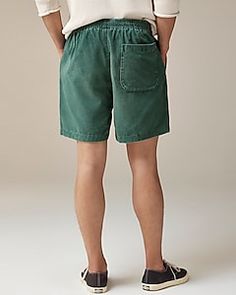 J.Crew: 6" Corduroy Dock Short For Men Green Corduroy Bottoms For Summer, Summer Green Corduroy Bottoms, Green Corduroy Summer Bottoms, Courderoy Shorts, Casual Corduroy Relaxed Fit Shorts, Cheap Corduroy Shorts, Corduroy Relaxed Fit Short Bottoms, Relaxed Fit Corduroy Shorts With Pockets, Relaxed Fit Corduroy Shorts