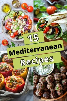 the top 15 mediterraneann recipes