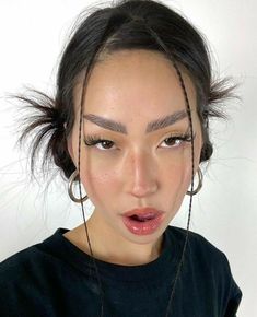 Mulan Makeup, Mulan Aesthetic, Haircut Selfie, Photo Hijab, Work Hair, Y2k Hair, Y2k Hairstyles, Cute Hairstyle, Makeup Board