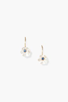 14k Pumpkin Earrings Mini Clear Quartz – Chan Luu Gold Pumpkins, Pumpkin Earrings, Quartz Beads, Pearl Gemstone, Product Introduction, Vibrant Blue, Crystal Rings, Silver Pearls, Bright Blue