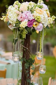 an instagram page with flowers and candles on the table for wedding photoshoots