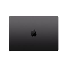 an apple macbook pro is shown in black