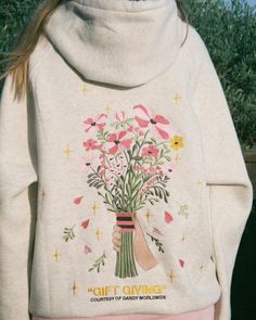 Flower Hoodie, Plus Size Patterns, Outfit Inspo Casual, Print Coat, Coat Women, Women Plus Size, Hooded Sweater, Ladies Tops Fashion, Dandy