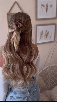 Wedding Hair And Makeup, Rehearsal Dinners, Bridal Hair, Wedding Hairstyles, Hair Makeup, Hair Styles, Makeup, Hair, Make Up