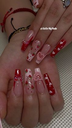 #strawberry #strawberries #strawberryshortcakecupcakes #acrylic #acrilycnails Strawberry Shortcake Nails Acrylic, Nail Designs Colorful, Strawberry Shortcake Nails, Girly Acrylic Nails, Cute Acrylic Nail Designs, Really Cute Nails, Unique Acrylic Nails