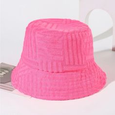 Cool Neon Bucket Hat Checked Print So Cute And Trendy Velour Detailing Perfect For Every Season One Size - Crown 22.8 Inches New. Perfect Condition Bottega Green Bright Green Velour Jersey Teddy Winter Hat Sherpa Checkered Bright Colourful Funky Cool Beanie Velvet Teddy Shearling Trend Trendy Bape Hype Nike Adidas Summer Swim Urban Outfitters Uo Lime Neon Bright Shearling Sherpa Fuzzy Cute Winter Warm Cuddly Cozy Cap Covering Beanie Warmth White Off-White Cool Funky Trend Kendall Jenner Hailey B Bucket Hat Outfits, Bucket Hat Embroidery, Pink Bucket Hat, Cool Beanies, Velvet Teddy, Hat Embroidery, Checkerboard Pattern, Pink Collars, Unisex Accessories