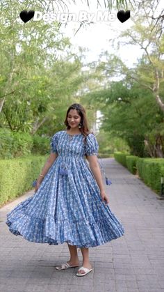 Jorjat Fabric Frock Design, Cotton Dress Pattern Indian, Frock Models