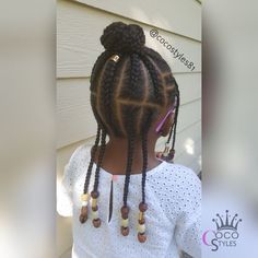 Lil Girl Hairstyles, Kid Braid Styles, Natural Hair Products, Braids Styles, Natural Hairstyles For Kids, Girls Natural Hairstyles, Natural Wavy Hair, Fulani Braids