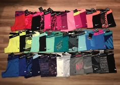 Team-colored Sportswear Athletic Shorts For Workout, Sporty Team-colored Workout Shorts, Nike Activewear With Built-in Shorts For Summer, Nike Team-colored Athletic Shorts For Sports Season, Nike Pro Shorts Outfit, Nike Pro Shorts Girls, Workout Clothes Shorts, Team-colored Athletic Shorts For Basketball Season