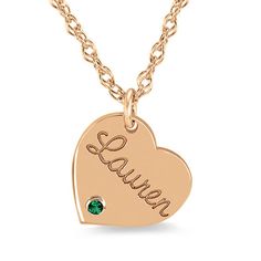 This 12.0 x 11.0mm tilted heart pendant features the simulated birthstone of your choice with a corresponding name in cursive font. The charm suspends along an 18.0-inch rope chain that adjusts to 16.0 inches and secures with a spring-ring clasp. Name In Cursive, Font Combinations, In Cursive, Cursive Font, Font Pairing, Cursive Fonts, Vintage Fonts, Vintage Typography, Vintage Graphics