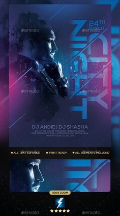 the movie poster is shown in blue and purple colors, with an image of two men on